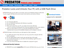 Tablet Screenshot of predator-usb.com